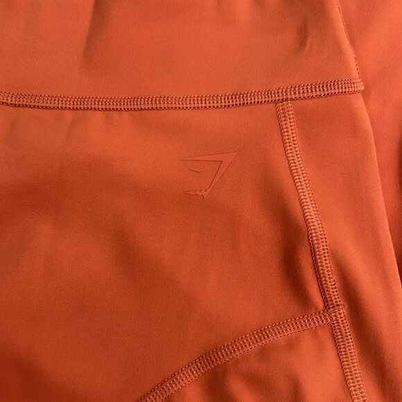 Gymshark Kathryn Kendra Pumpkin Athletic leggings size small. NWT - Picture 5 of 11